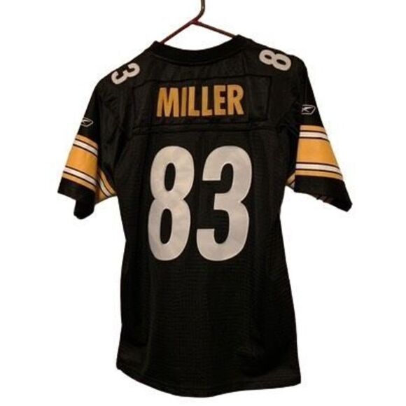 Pittsburgh Steelers Heath Miller Size Youth Large 14-16 OnField Reebok Jersey - Picture 1 of 8